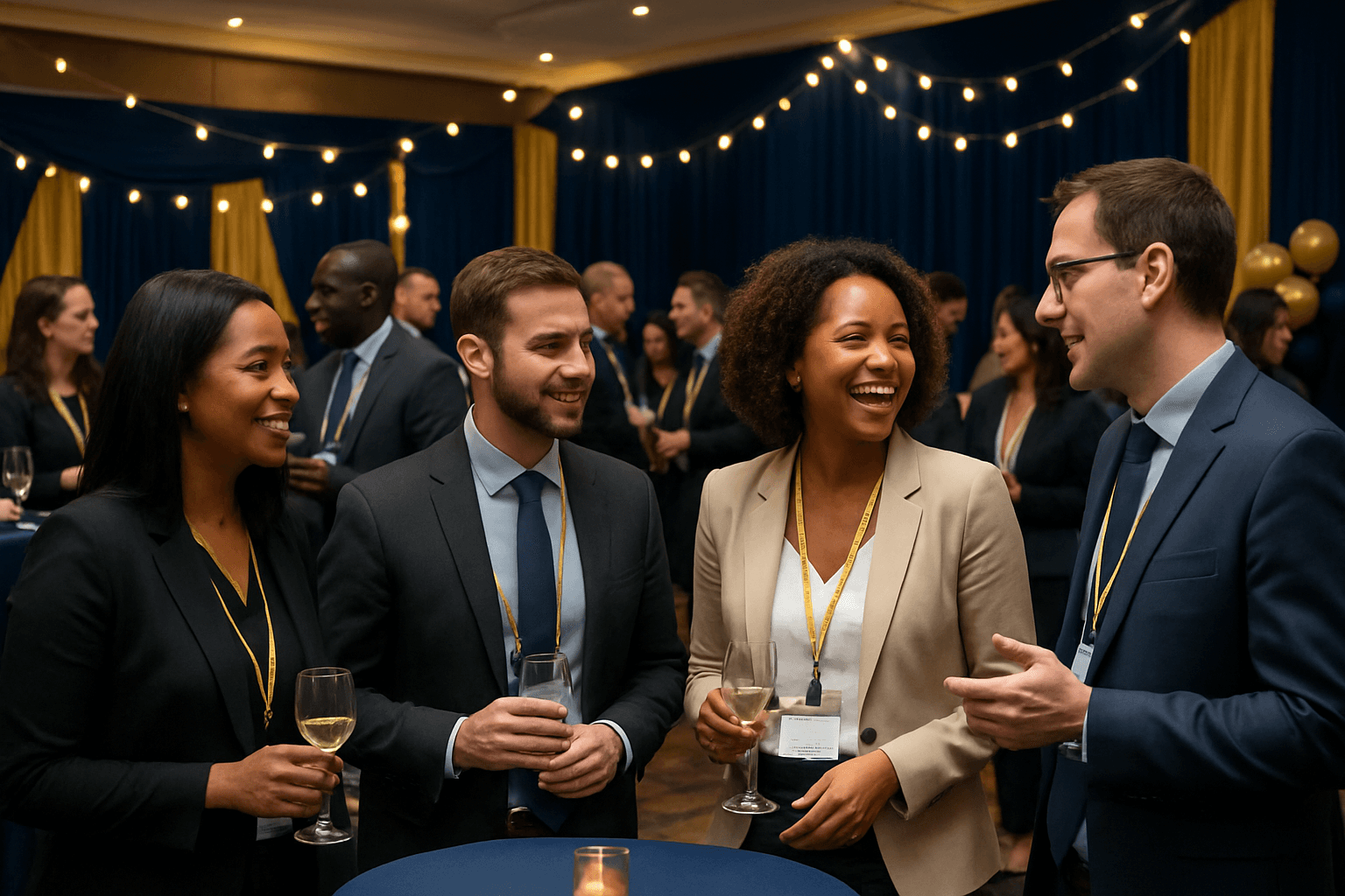 Networking mixer at the Layer Expansion Summit